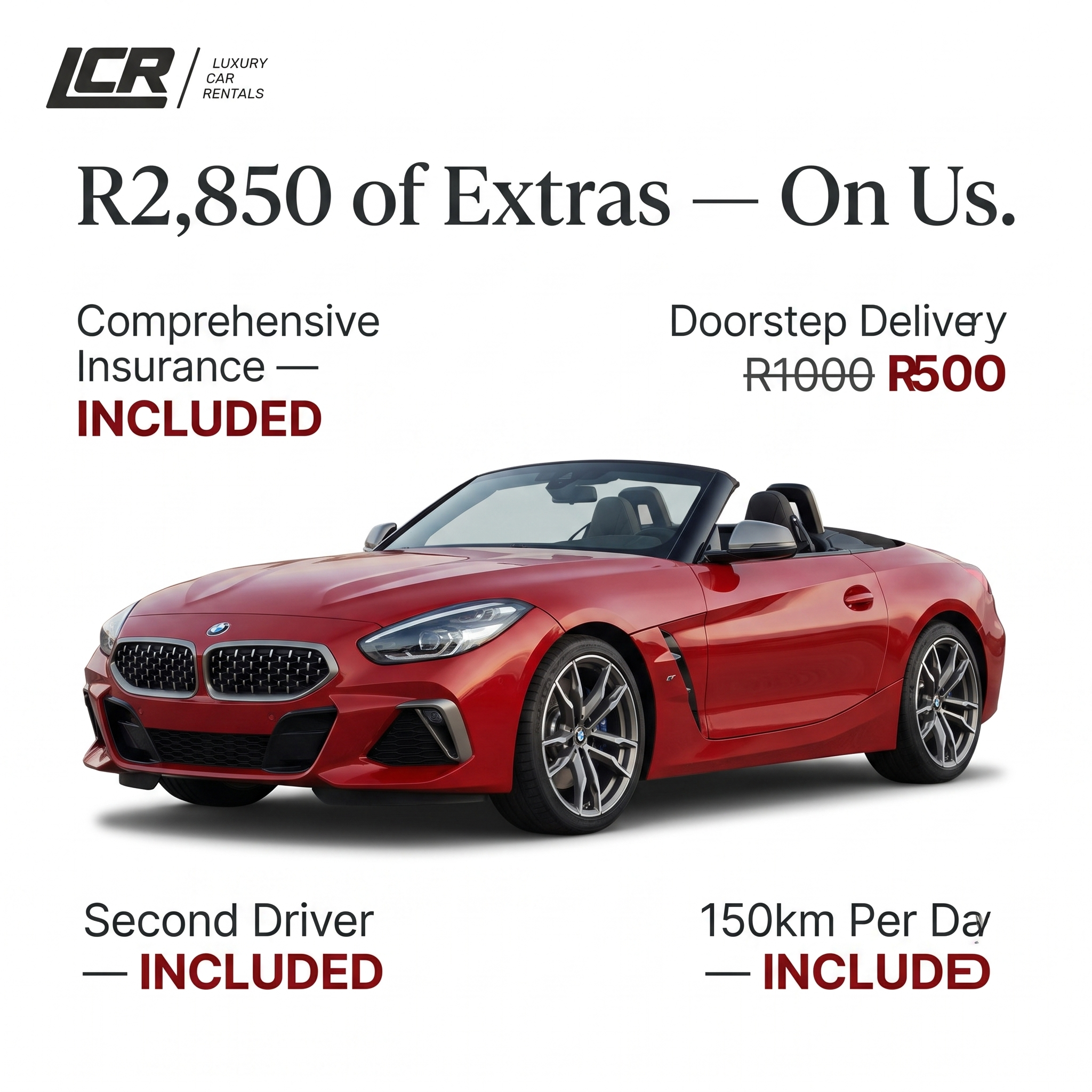 BMW Z4 M40i Roadster [Red]